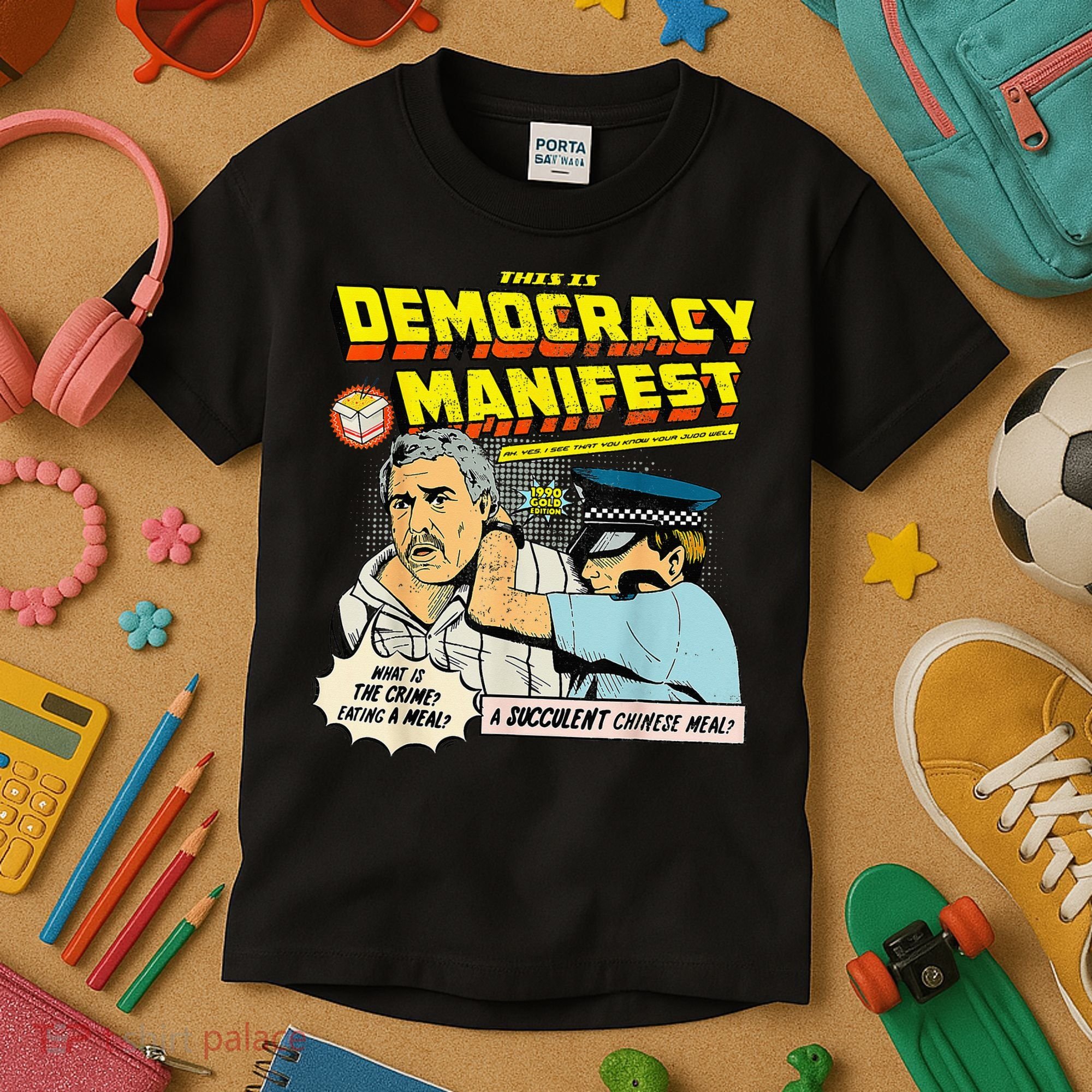 This Is Democracy Manifest Kids T-Shirt