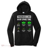 Things I Do In My Spare Time Trading Funny Crypto Investing Women's Hoodie thumb 0
