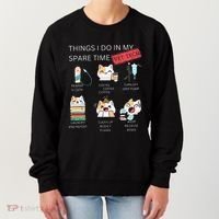 Thing I Do In My Spare Time Vet Tech Veterinary Technician Women's Sweatshirt thumb 0