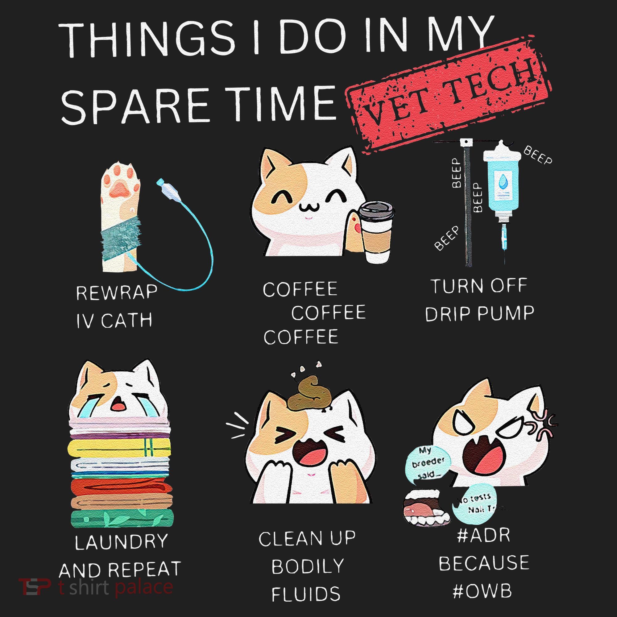 Thing I Do In My Spare Time Vet Tech Veterinary Technician Beanie