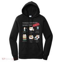 Thing I Do In My Spare Time Vet Tech Veterinary Technician Women's Hoodie thumb 0