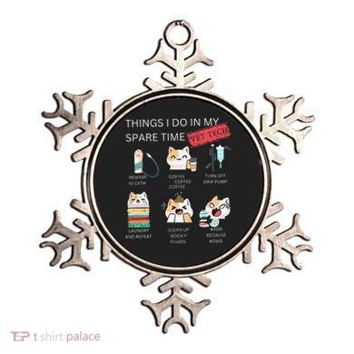 Thing I Do In My Spare Time Vet Tech Veterinary Technician Ornament