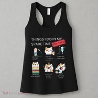 Thing I Do In My Spare Time Vet Tech Veterinary Technician Women's Tank Top thumb 3