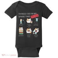 Thing I Do In My Spare Time Vet Tech Veterinary Technician Baby Bodysuit thumb 0