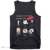 Thing I Do In My Spare Time Vet Tech Veterinary Technician Tank Top thumb 0