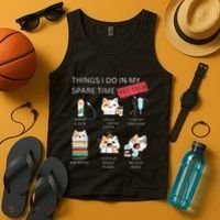 Thing I Do In My Spare Time Vet Tech Veterinary Technician Tank Top thumb 4