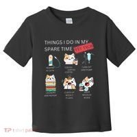 Thing I Do In My Spare Time Vet Tech Veterinary Technician Toddler T-Shirt thumb 0