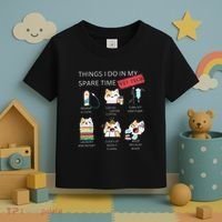 Thing I Do In My Spare Time Vet Tech Veterinary Technician Toddler T-Shirt thumb 3
