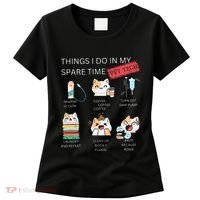 Thing I Do In My Spare Time Vet Tech Veterinary Technician Women's T-Shirt thumb 0