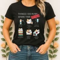 Thing I Do In My Spare Time Vet Tech Veterinary Technician Women's T-Shirt thumb 2