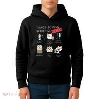Thing I Do In My Spare Time Vet Tech Veterinary Technician Kids Hoodie thumb 4