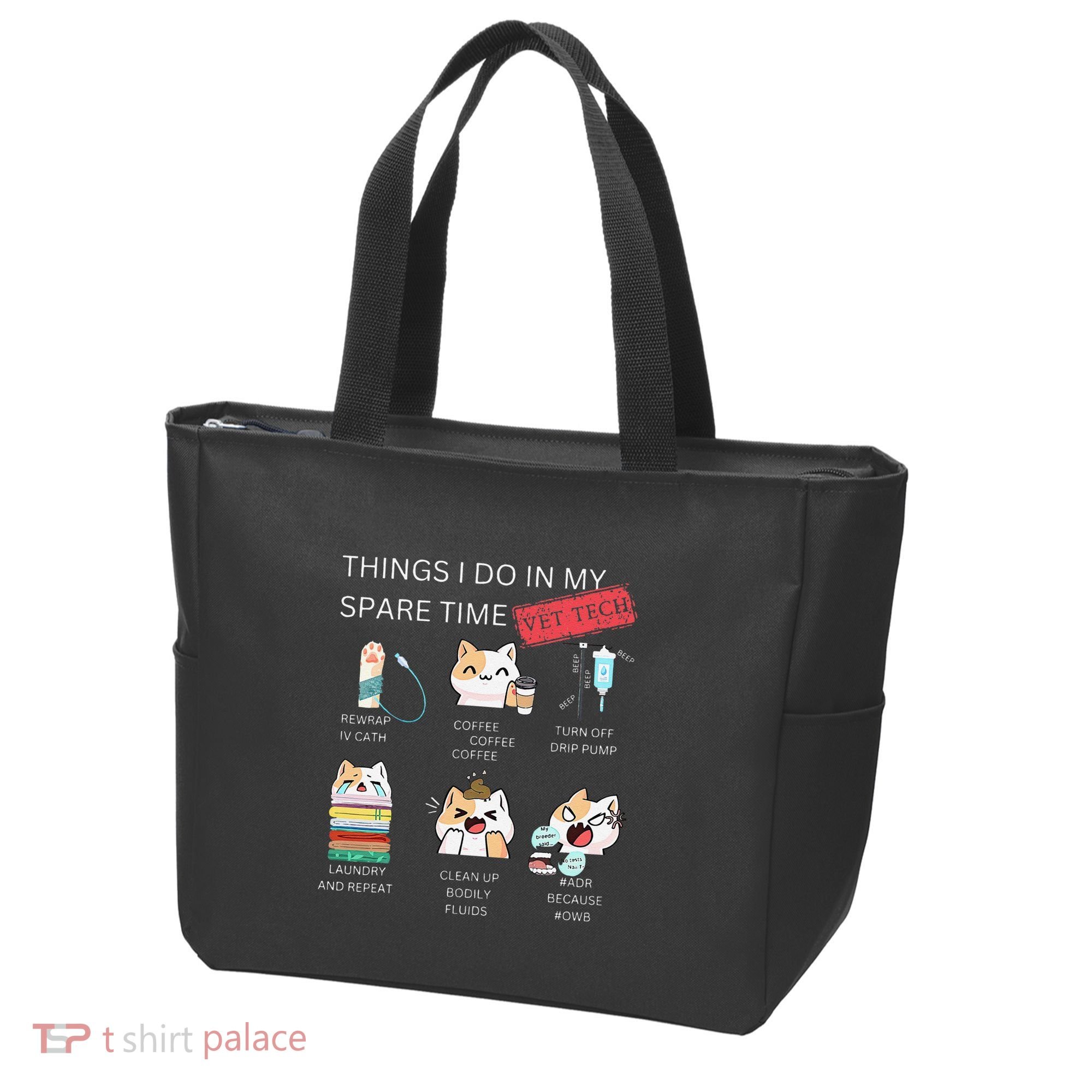 Thing I Do In My Spare Time Vet Tech Veterinary Technician Tote Bag