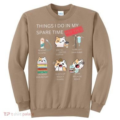 Thing I Do In My Spare Time Vet Tech Veterinary Technician Sweatshirt
