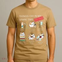 Thing I Do In My Spare Time Vet Tech Veterinary Technician T-Shirt thumb 3