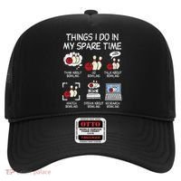 Things I Do Spare Time Bowling Funny Bowler Hat thumb 0