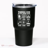 Things I Do In My Spare Time Vacuum Cleaning Tumbler thumb 0