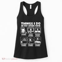 Things I Do In My Spare Time Vacuum Cleaning Women's Tank Top thumb 0