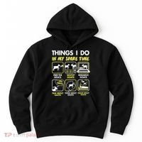 Things I Do In My Spare Time Goat Lover Funny Hoodie thumb 0