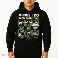 Things I Do In My Spare Time Goat Lover Funny Hoodie thumb 2