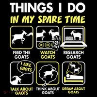 Things I Do In My Spare Time Goat Lover Funny Coffee Mug thumb 5