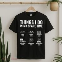 Things I Do In My Spare Time Funny Car Guy Car Enthusiast T-Shirt thumb 2