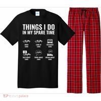 Things I Do In My Spare Time Funny Car Guy Car Enthusiast Pajama Set thumb 0