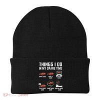 Things I Do In My Spare Time Funny Car Enthusiast Car Lover Beanie thumb 0