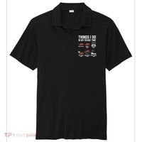 Things I Do In My Spare Time Funny Car Enthusiast Car Lover Sport-Tek Posi-UV Pro Polo thumb 0