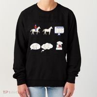 Things I Do In My Spare Time Horse Lover Women's Sweatshirt thumb 0