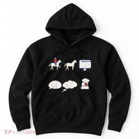 Things I Do In My Spare Time Horse Lover Hoodie thumb 0