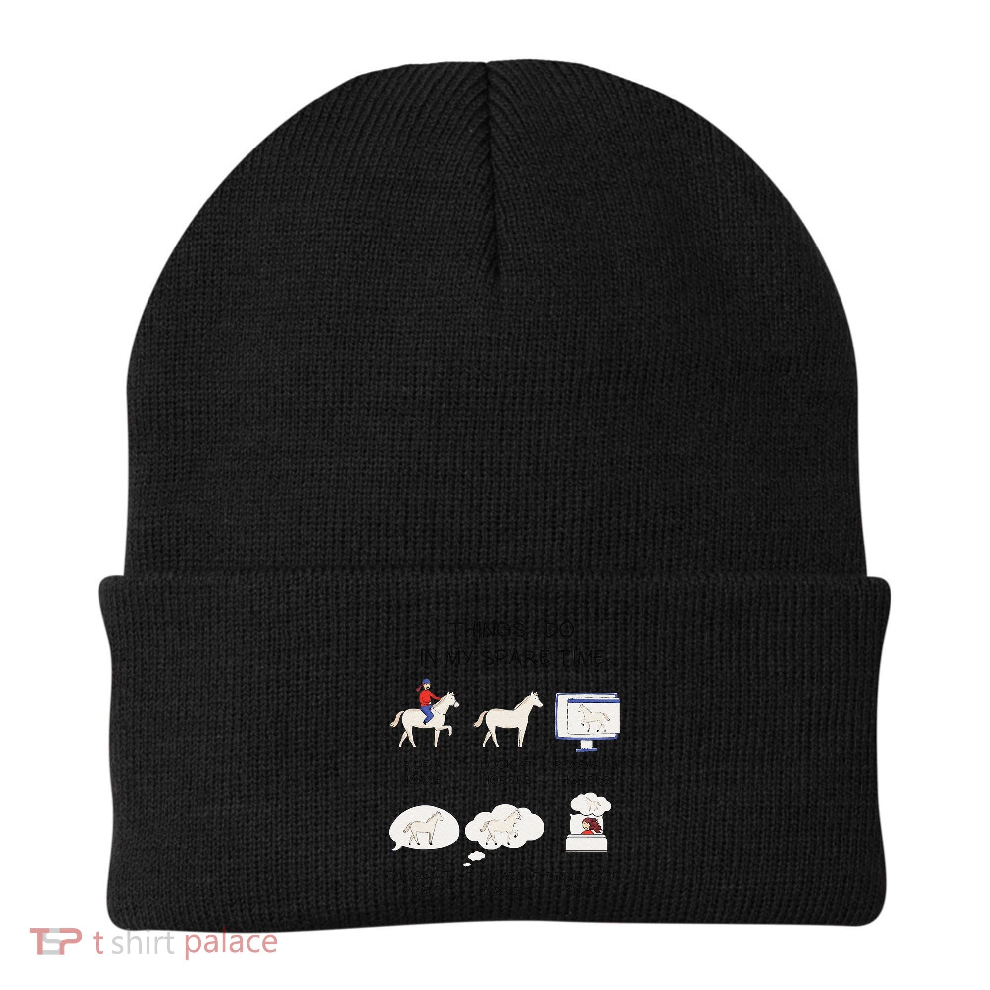 Things I Do In My Spare Time Horse Lover Beanie