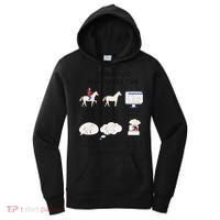 Things I Do In My Spare Time Horse Lover Women's Hoodie thumb 0