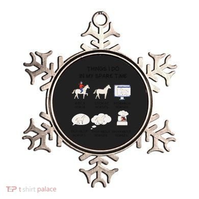 Things I Do In My Spare Time Horse Lover Ornament