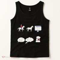 Things I Do In My Spare Time Horse Lover Tank Top thumb 2