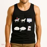 Things I Do In My Spare Time Horse Lover Tank Top thumb 3