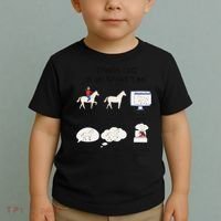 Things I Do In My Spare Time Horse Lover Toddler T-Shirt thumb 2