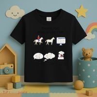 Things I Do In My Spare Time Horse Lover Toddler T-Shirt thumb 3