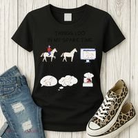Things I Do In My Spare Time Horse Lover Women's T-Shirt thumb 3