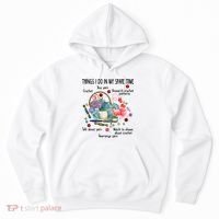 Thing I Do In My Spare Time Crochet Funny Crocheting Great Gift Hoodie thumb 0