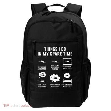 Things I do in my spare time Airplane Gift Backpack