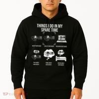 Things I Do In My Spare Time Ham Radio Operator Hoodie thumb 2