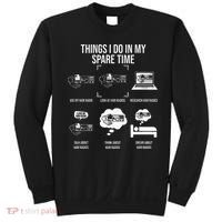 Things I Do In My Spare Time Ham Radio Operator Sweatshirt thumb 0