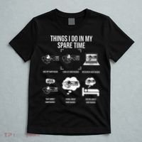 Things I Do In My Spare Time Ham Radio Operator T-Shirt thumb 5