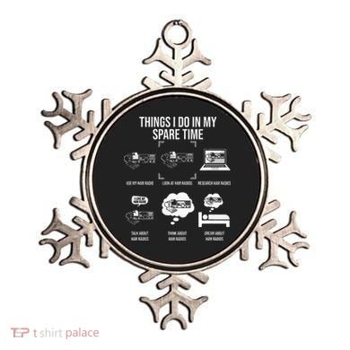 Things I Do In My Spare Time Ham Radio Operator Ornament