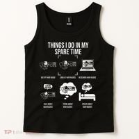 Things I Do In My Spare Time Ham Radio Operator Tank Top thumb 2