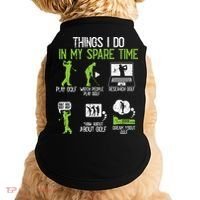 Things I Do In My Spare Time Golf Player Cool Golfing Golfer Doggie Tank thumb 0