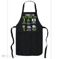 Things I Do In My Spare Time Golf Player Cool Golfing Golfer Apron thumb 0