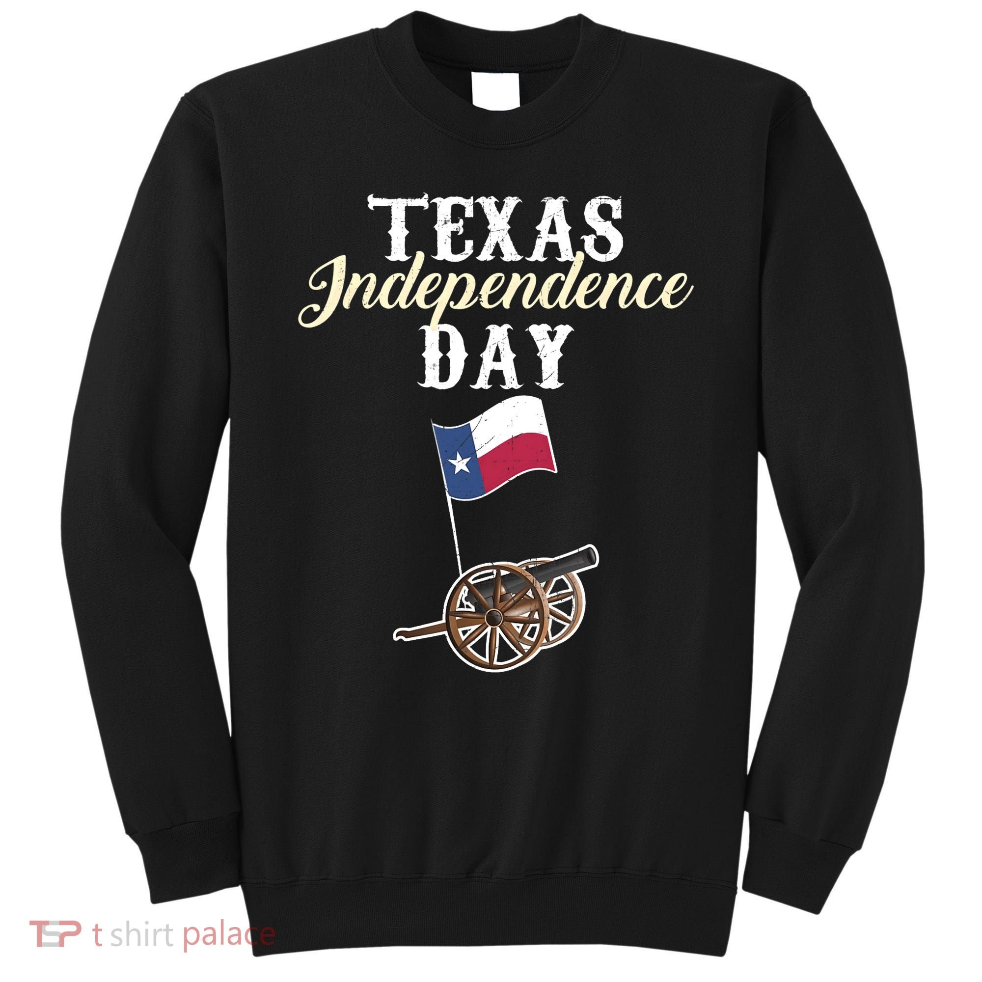 Texas Independence Day Historical State Sweatshirt