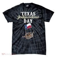 Texas Independence Day Historical State Tie-Dye T-Shirt thumb 0