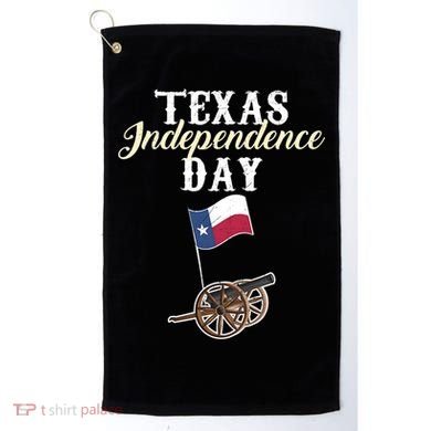 Texas Independence Day Historical State Golf Towel